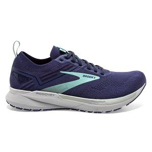 Brooks Ricochet 3 Road Running Shoes - Womens, Navy/Blue/White | IE-HNP085947